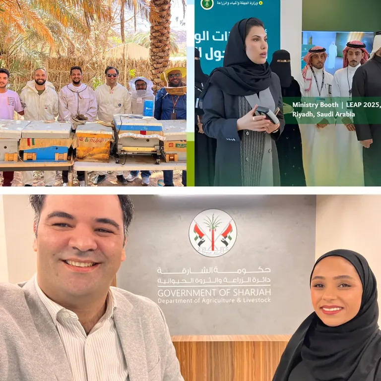 Beekeeper.Tech visit to Sharjah’s Department of Agriculture & Livestock